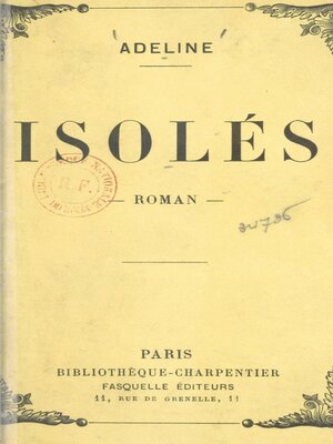 cover image of Isolés